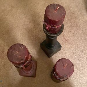 Country House Candle Pedestal’s